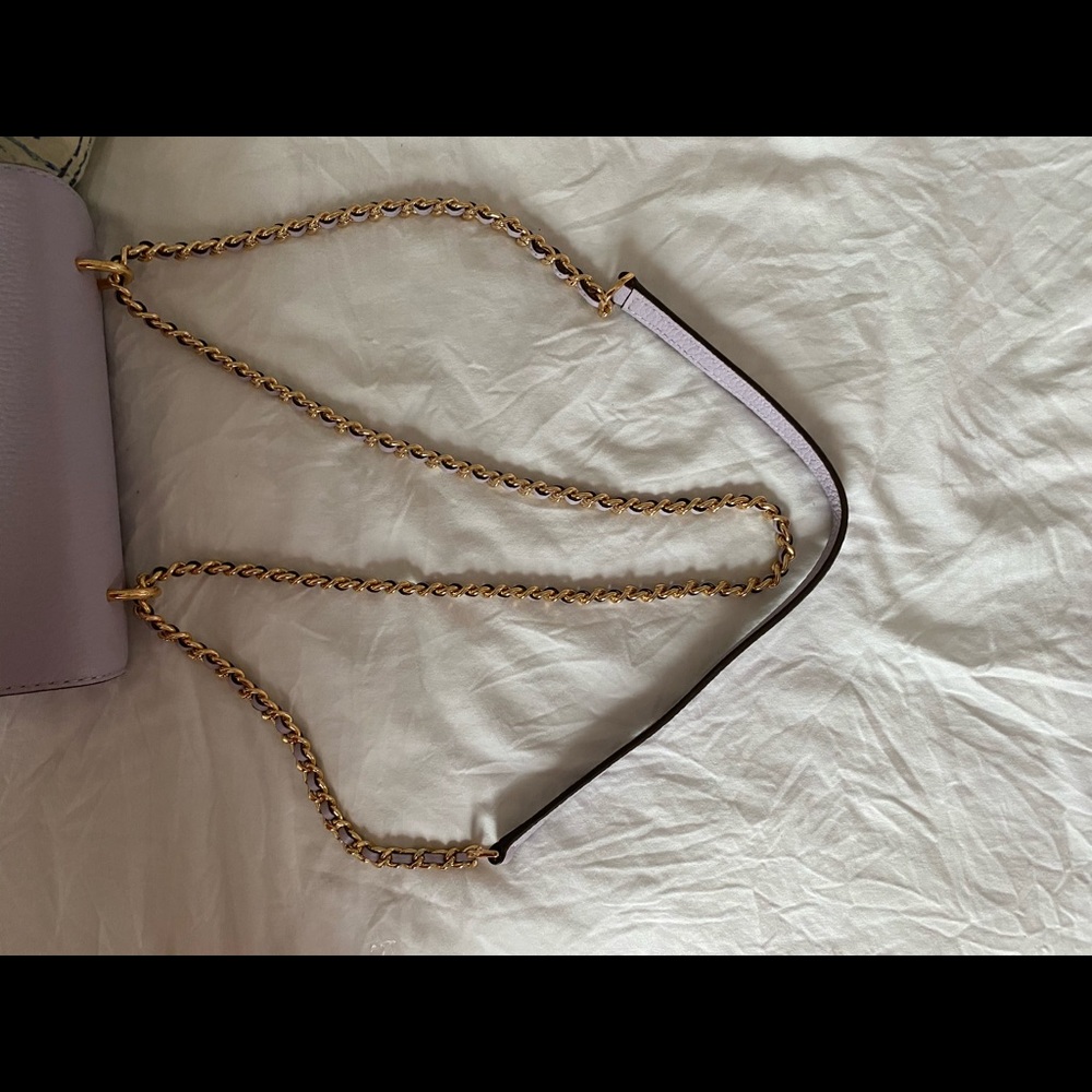 Tory Burch Robinson Leather Chain Crossbody - Picture 7 of 7